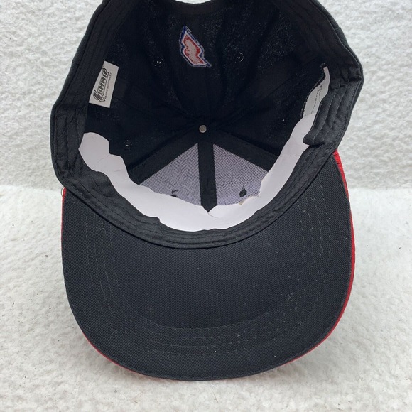 Summit Racing Baseball Hat Mens Hook Loop OSFM Black Red American Flag Dad Cap - Picture 5 of 6